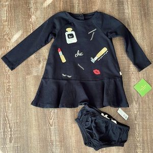 Kate spade glamour collage dress